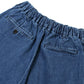 FRONT PLEATED PEGTOP JEANS ORGANIC SELVEDGE DENIM