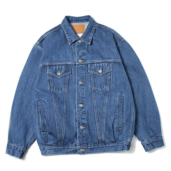 WORK JACKET 14.5oz ORGANIC SELVEDGE DENIM (LINE) (A18A-22BL31C 