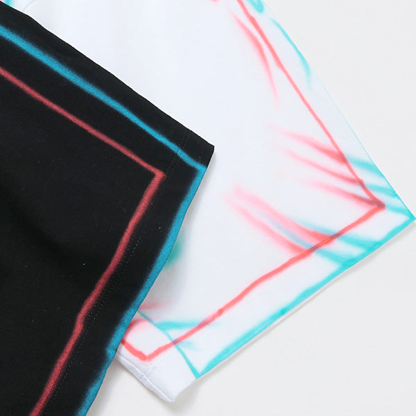 ANAGLYPH HAND-PAINTED T-SHIRT