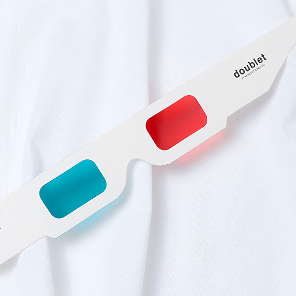 ANAGLYPH HAND-PAINTED T-SHIRT