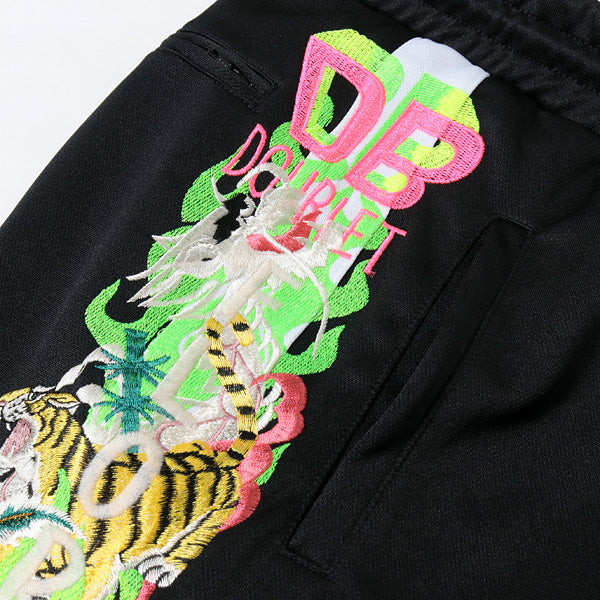 CHAOS EMBROIDERY TRACK PANTS