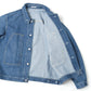 WASHED HARD TWIST DENIM BLOUSON