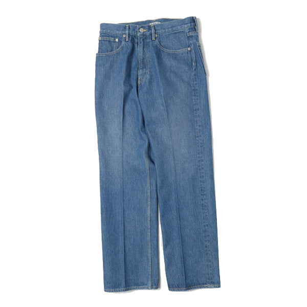 WASHED HARD TWIST DENIM 5P PANTS