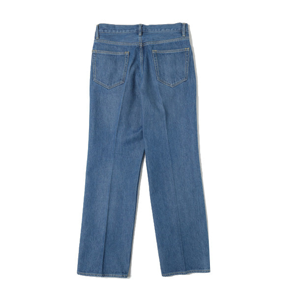 WASHED HARD TWIST DENIM 5P PANTS