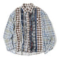 Flannel Shirt - Ribbon Shirt / Wide 4