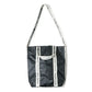 sail cloth logo tape shoulder bag