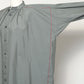 cotton silk roan gathered shirt dress