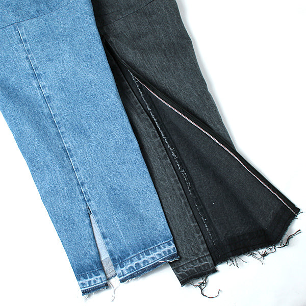 TWIST TAPPERD DENIM PANTS