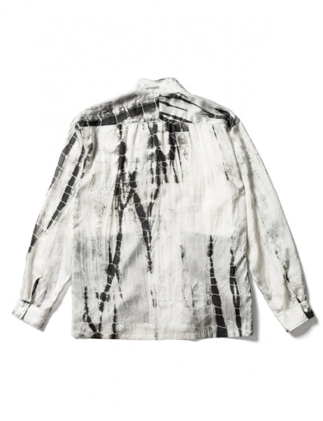 ORIENTAL TIE DYE WA-NECK L/S SHIRT