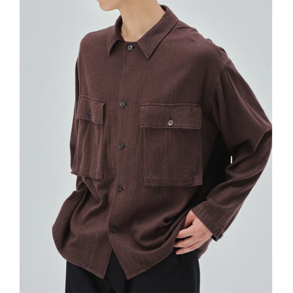 Silk Flannel Field Shirt Jacket