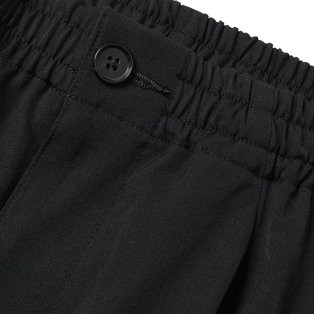 WOOL WIDE TRACK TROUSERS