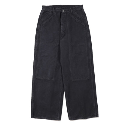 Vintage Silk Hemp Double Knee Pants