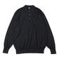 Wool Knit L/S Polo Shirts