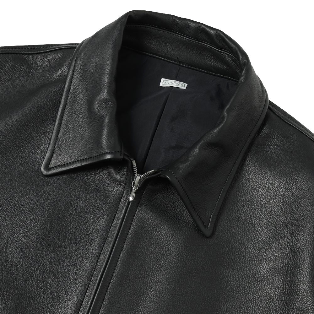 A.PRESSE (ア プレッセ) Leather Sports Jacket 25AAP-01-03