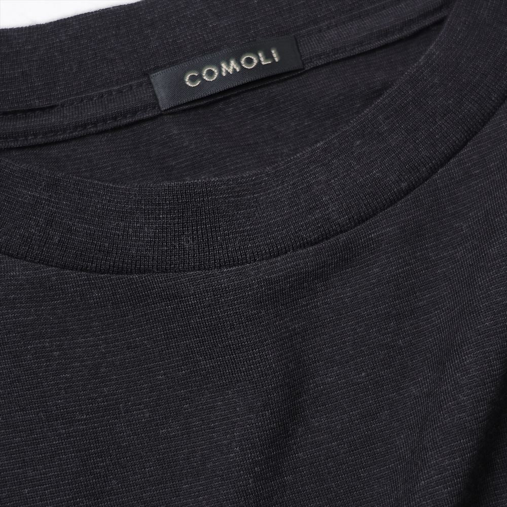 Summer wool long sleeve crew