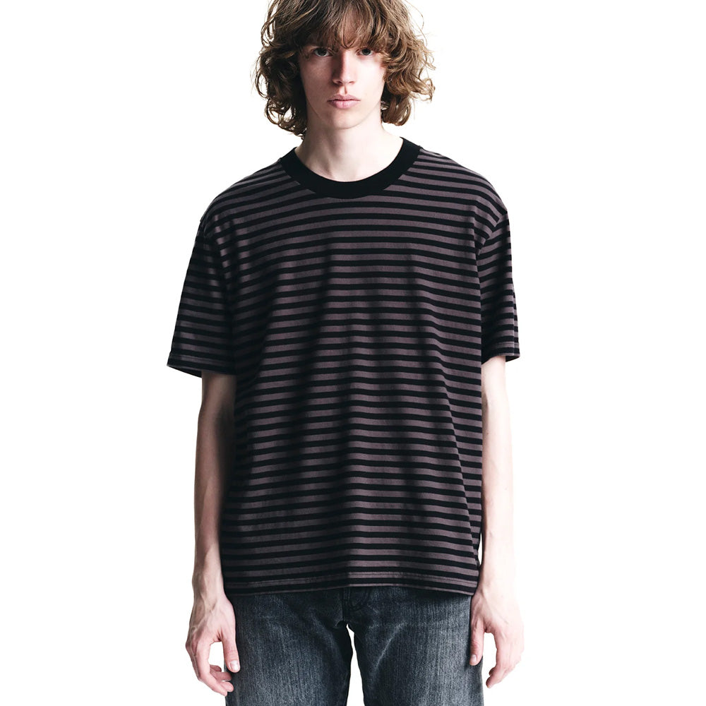 Overdye Border Crewneck Tee