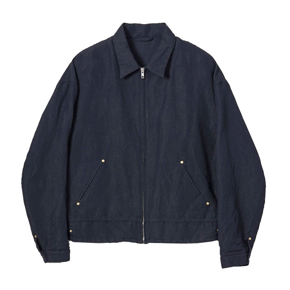 Wool Hemp Zip Jacket