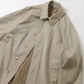 Cotton gabardine bal collar coat