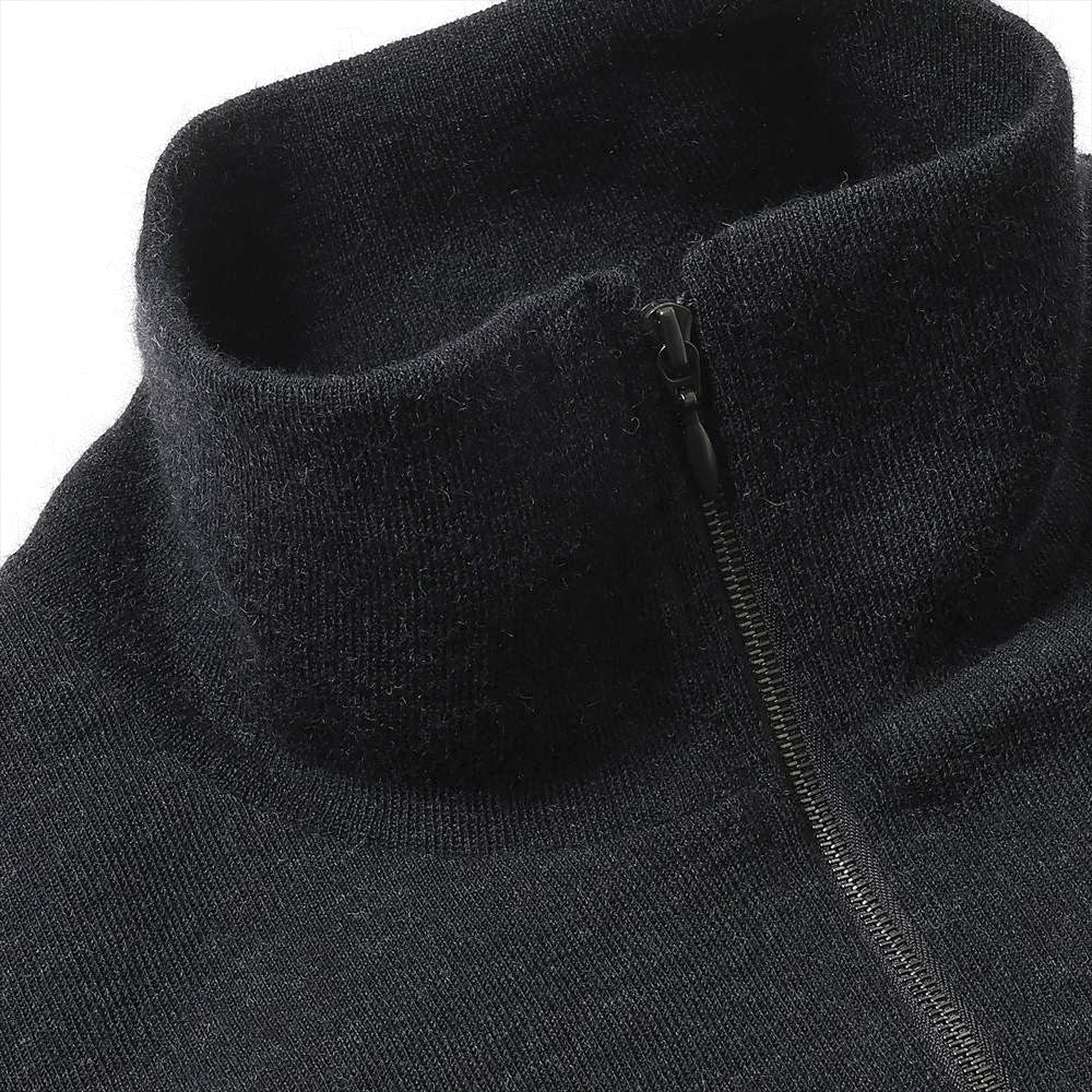 Wool Knit Track Jacket