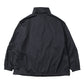 HARD TWIST POLYESTER SATIN LAMINATE ZIP BLOUSON