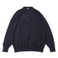 Wool Knit L/S Polo Shirts