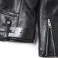 vintage leather BIG Dpocket ridersjacket