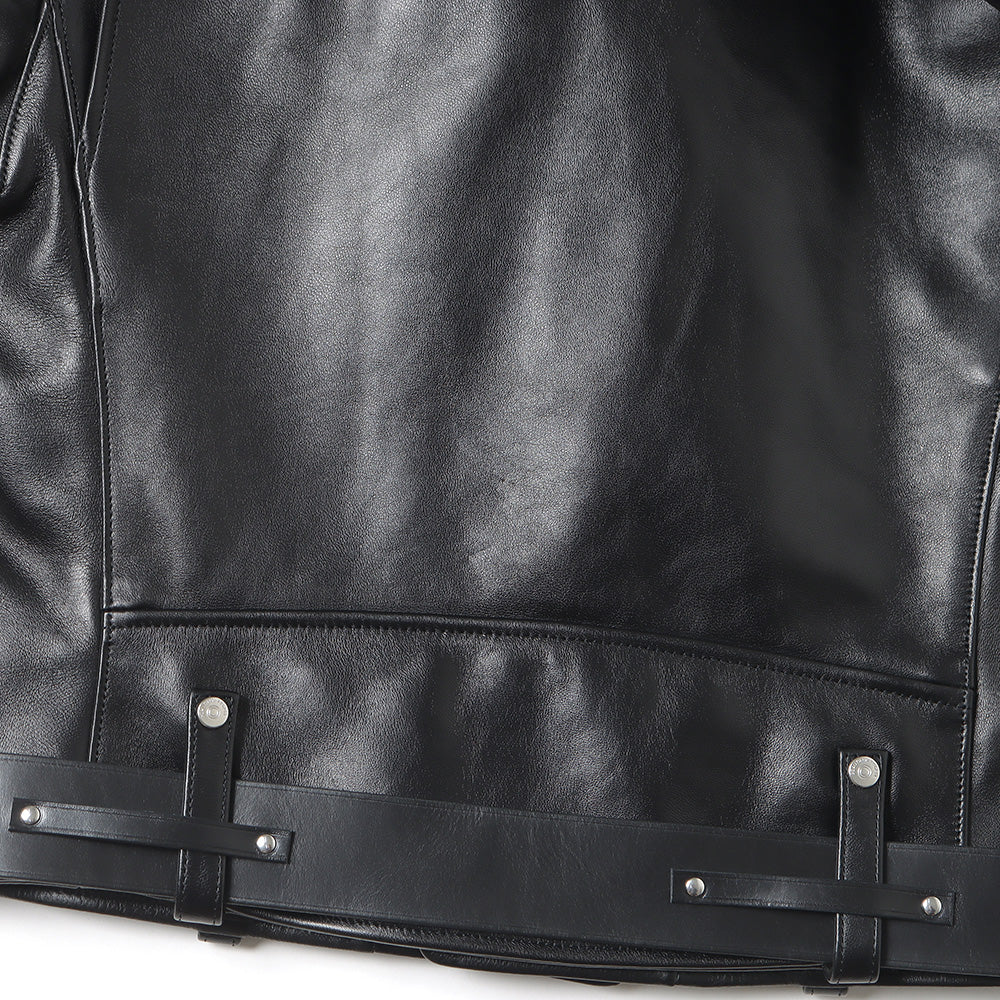 vintage leather BIG Dpocket ridersjacket