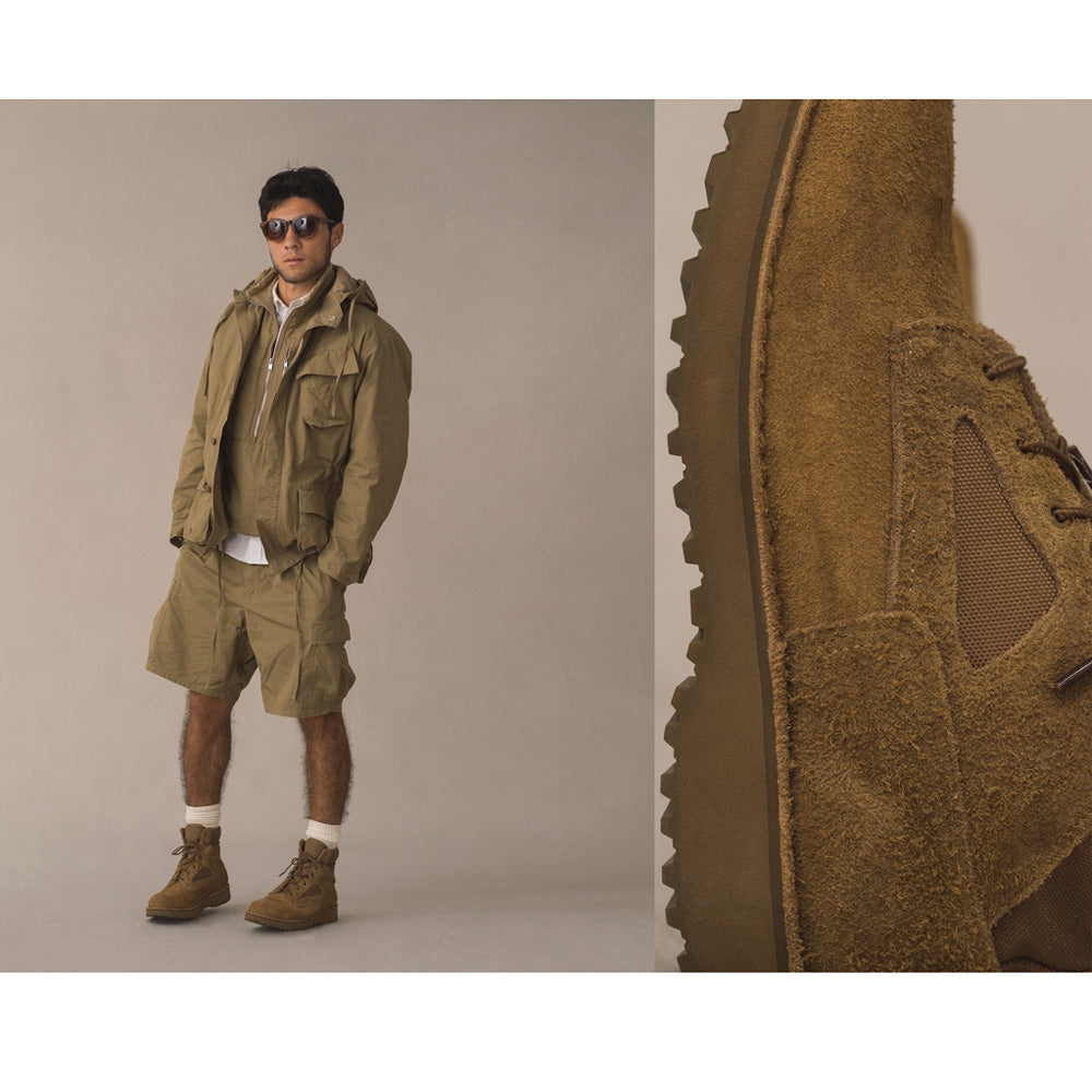 TROOPER HOODED JACKET COTTON RIPSTOP WITH WINDSTOPPER