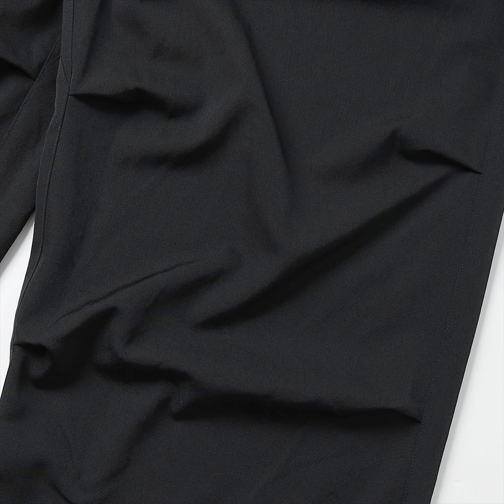 WOOL WIDE TRACK TROUSERS