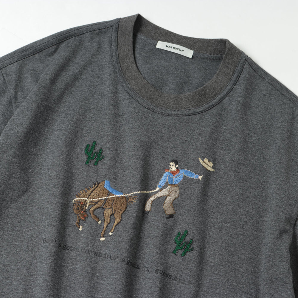 Embroidery Short Sleeve T-shirt