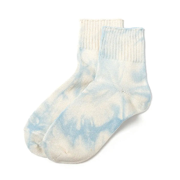 TIE-DYED ANKLE SOCKS C/N/PU