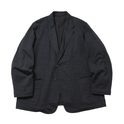 Wool knit jacket