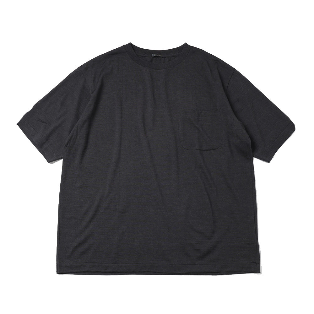Summer wool short sleeve T-shirt