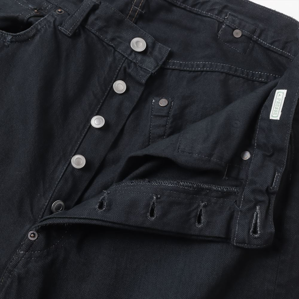 A.PRESSE (ア プレッセ) No.37 Washed Wide Denim Pants 24AAP-04-20H 