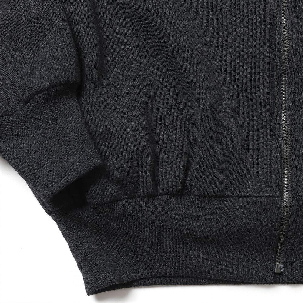 Wool Knit Track Jacket