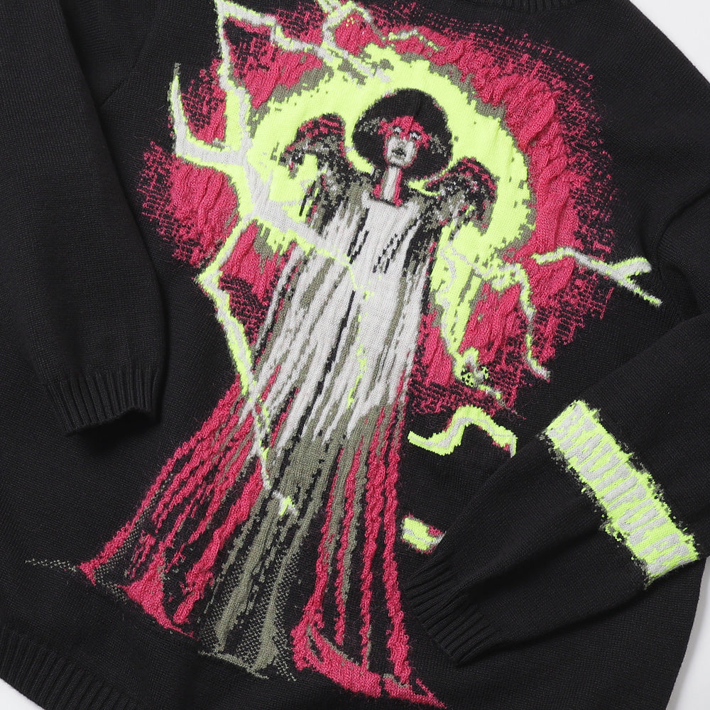 bride of Frankenstein knitted pullover