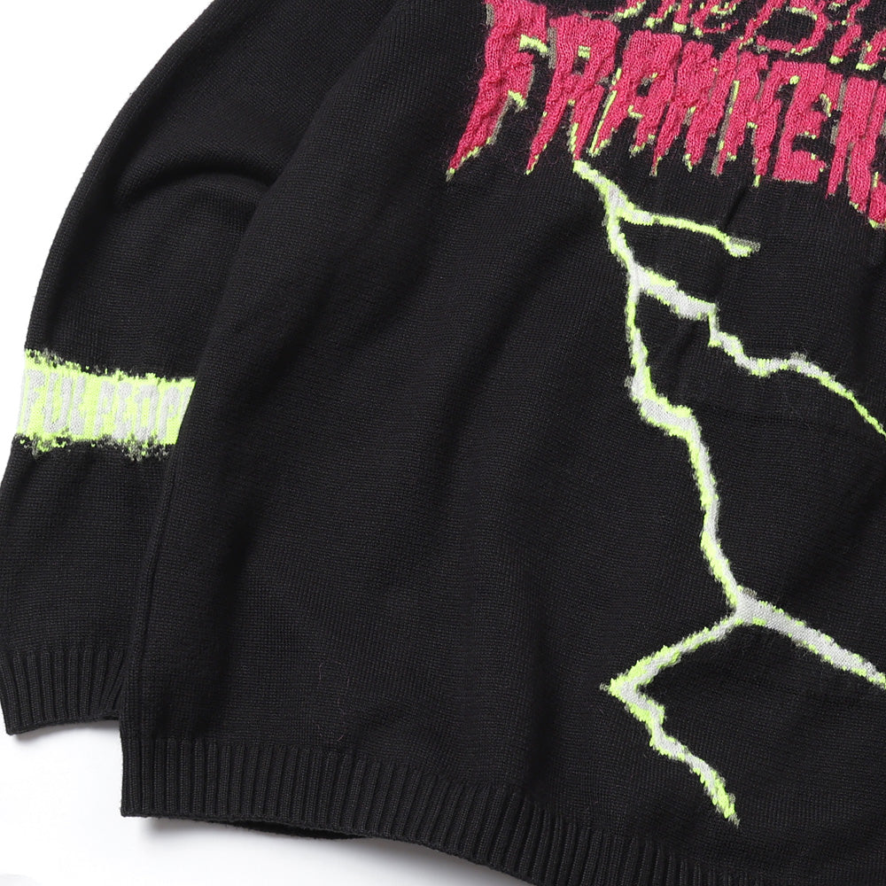 bride of Frankenstein knitted pullover