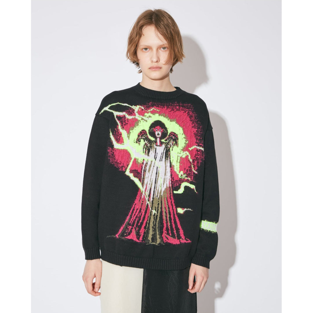 bride of Frankenstein knitted pullover