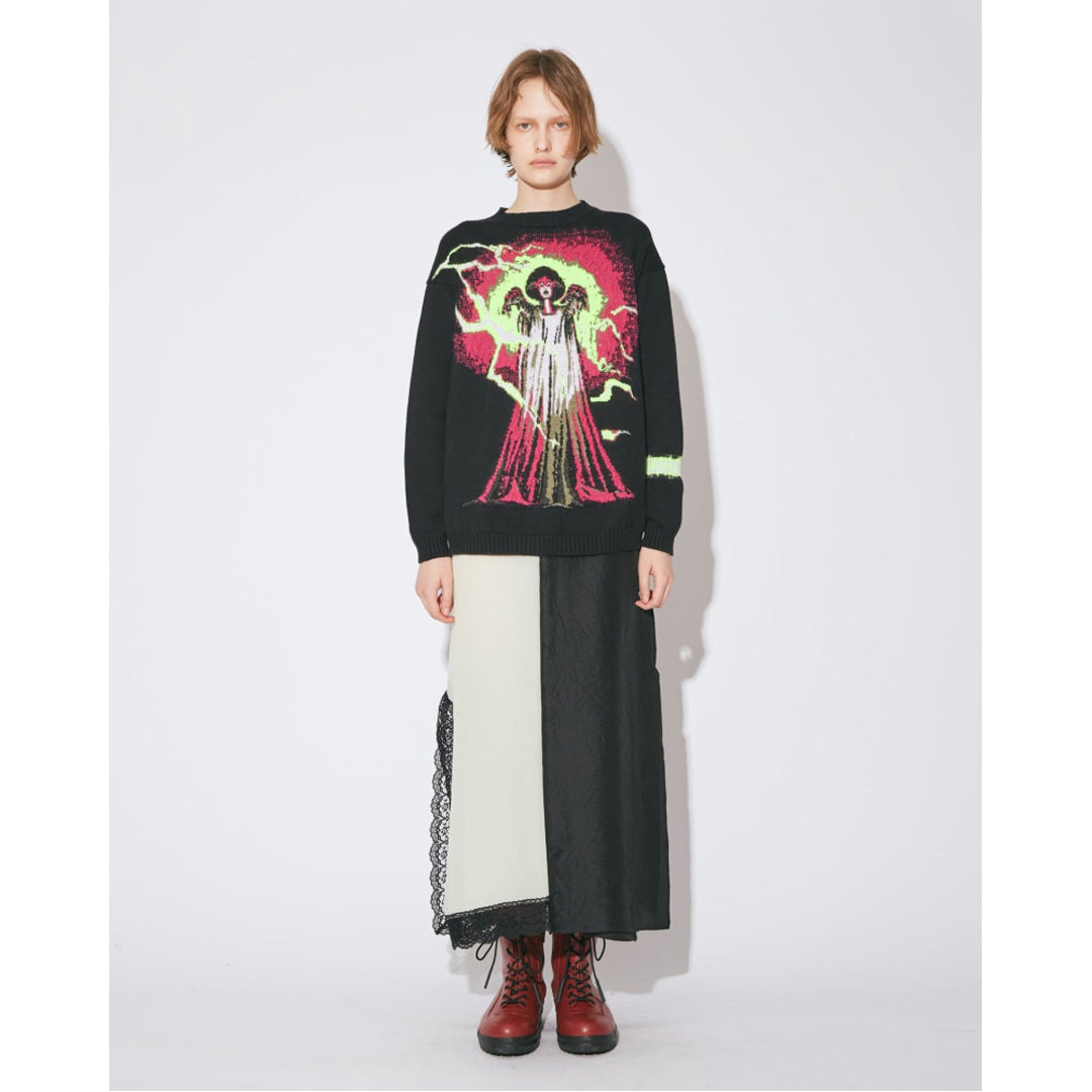 bride of Frankenstein knitted pullover