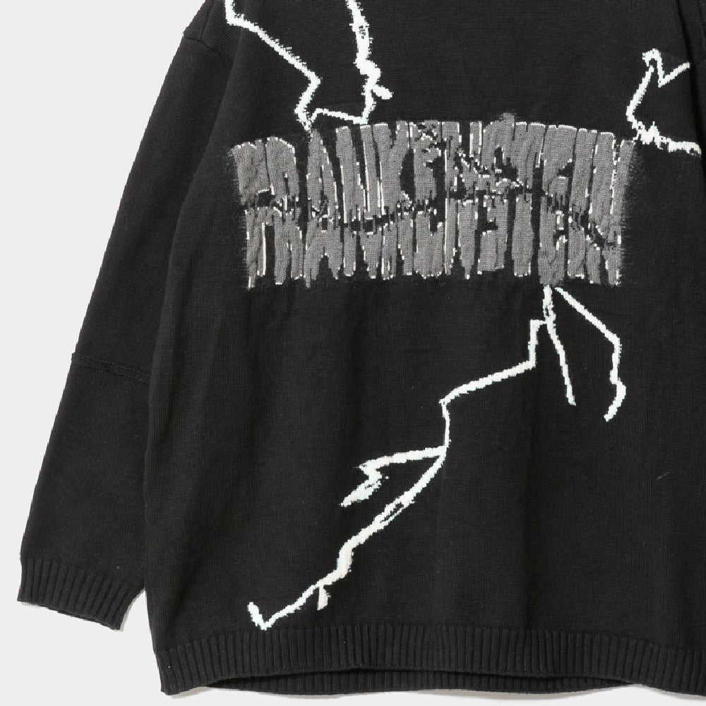 Frankenstein knitted pullover