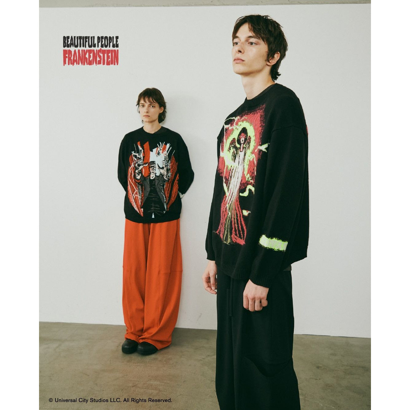 beautiful people (ビューティフルピープル) Frankenstein knitted