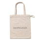 contour logo gathering tote bag