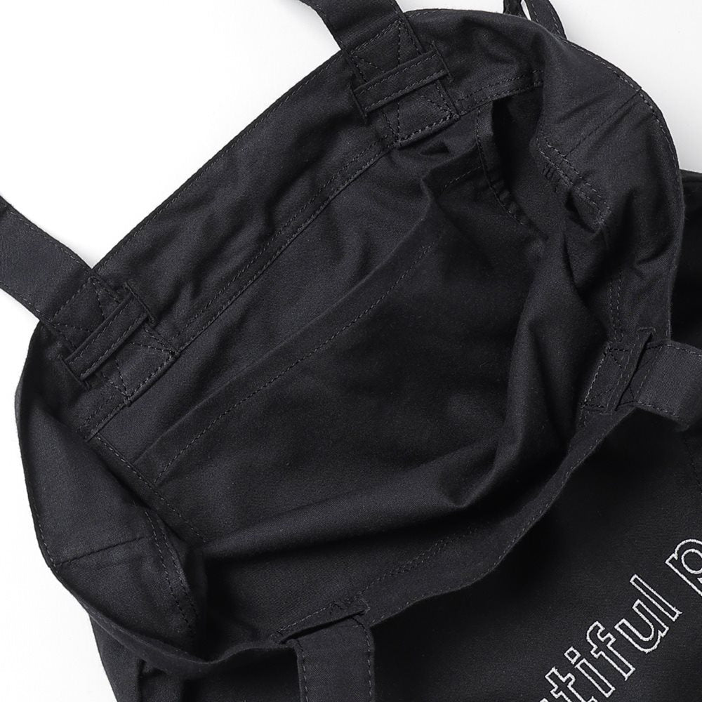 contour logo gathering tote bag
