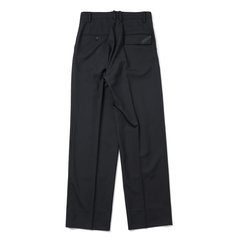 light wool tropical slim pants