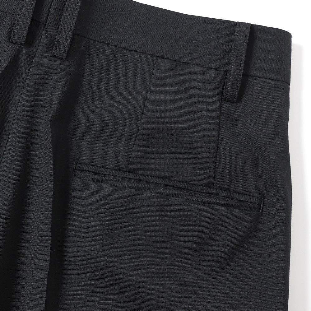 light wool tropical slim pants