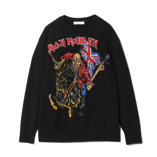 rock knit IRON MAIDEN
