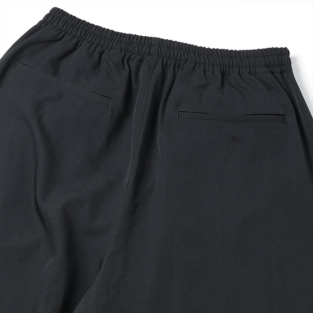 WOOL WIDE TRACK TROUSERS