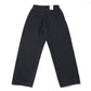 ブラック スビンコットン 13.5oz バギーデニム(BLACK)