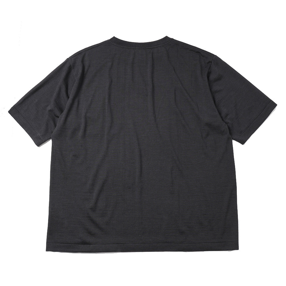 Summer wool short sleeve T-shirt