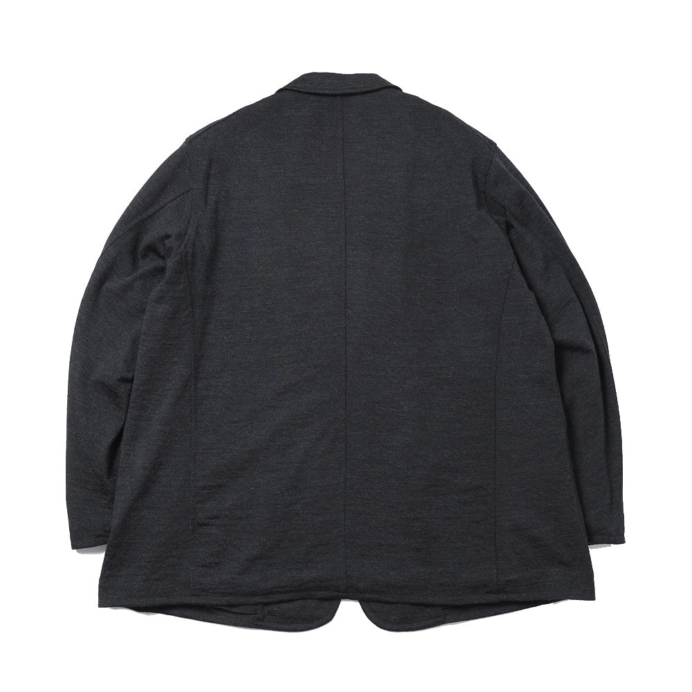 Wool knit jacket